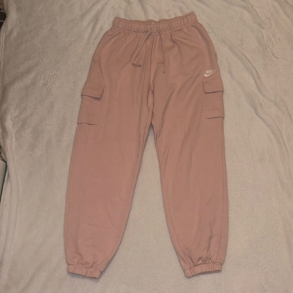 Nike Pink Cargo Sweatpants